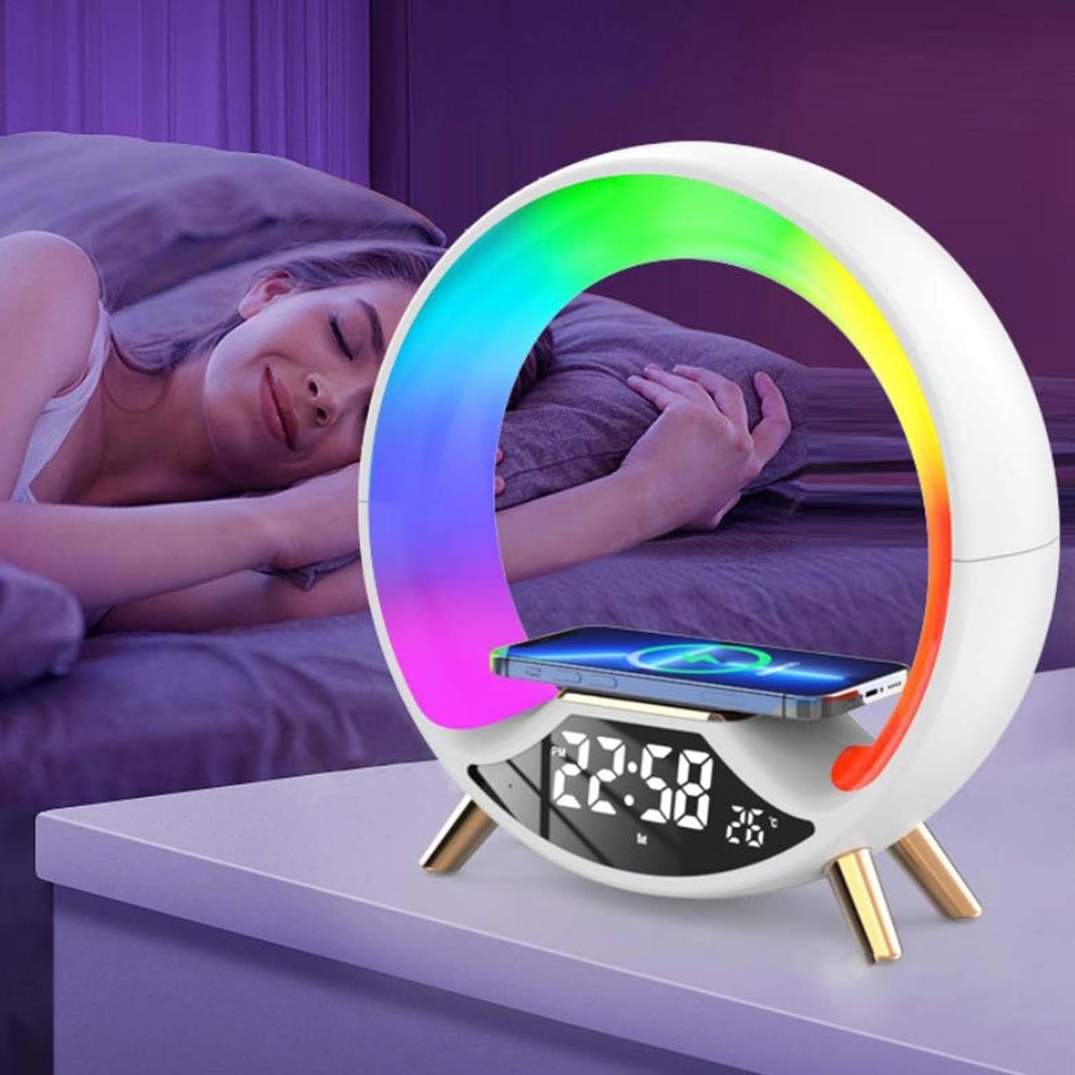 3-in-1 Fast Wireless Charger Dock for Phone, AirPods & Smartwatch – No More Cable Mess