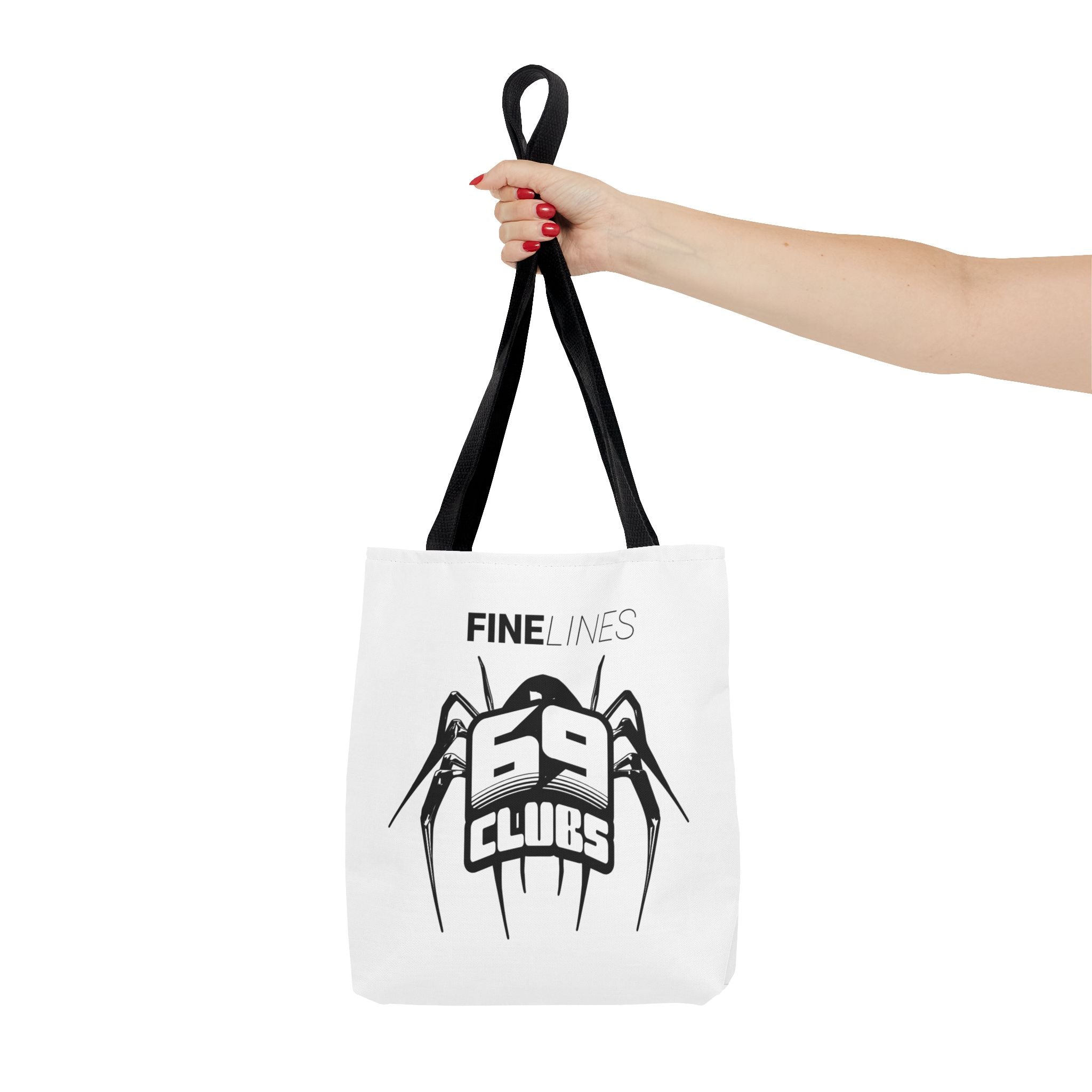 Stylish Tote Bag with 69 Clubs Design, Perfect for Everyday Use, Beach, Shopping, School, and Gifting