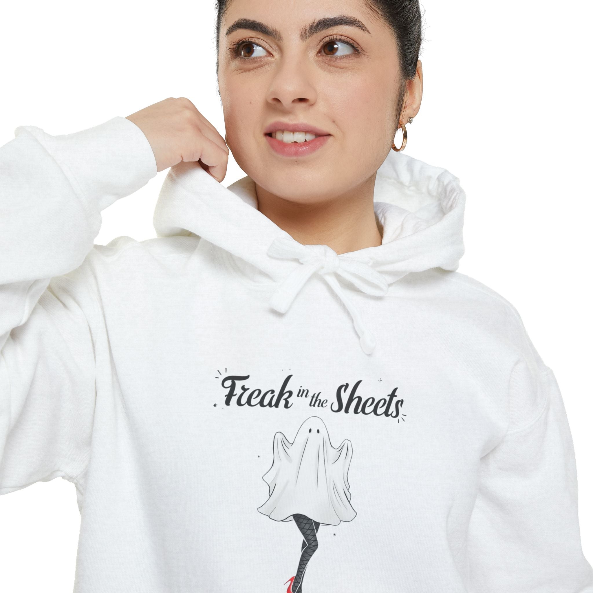 Funny Freakin' Sheets Hoodie, Unisex Pullover, Cozy Sweatshirt, Gift for Sleep Lovers, Casual Wardrobe Essential