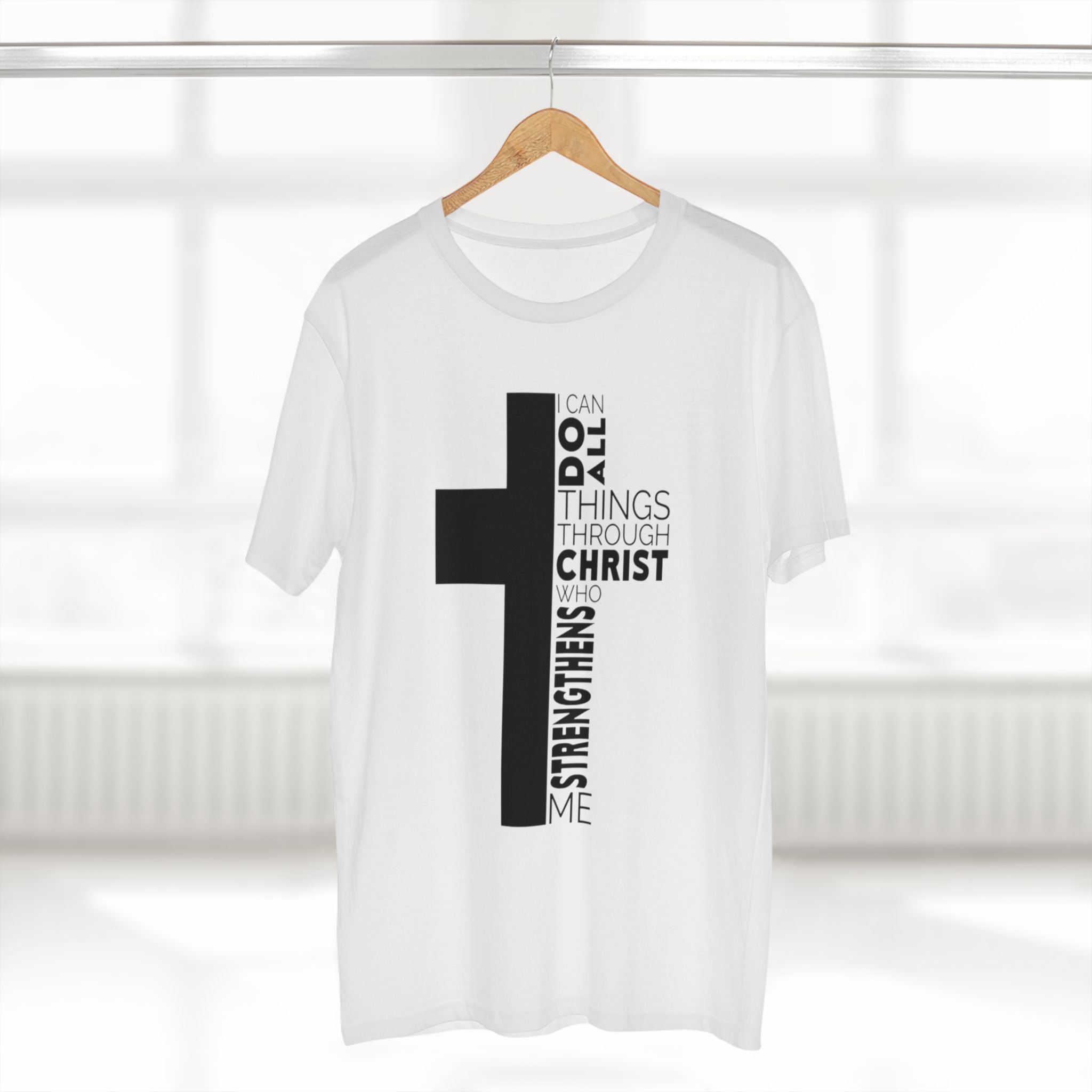 Faith-Inspired Adult Staple Tee, Christian T-Shirt, Inspirational Shirt, Religious Apparel, Motivational Gift, Everyday Wear
