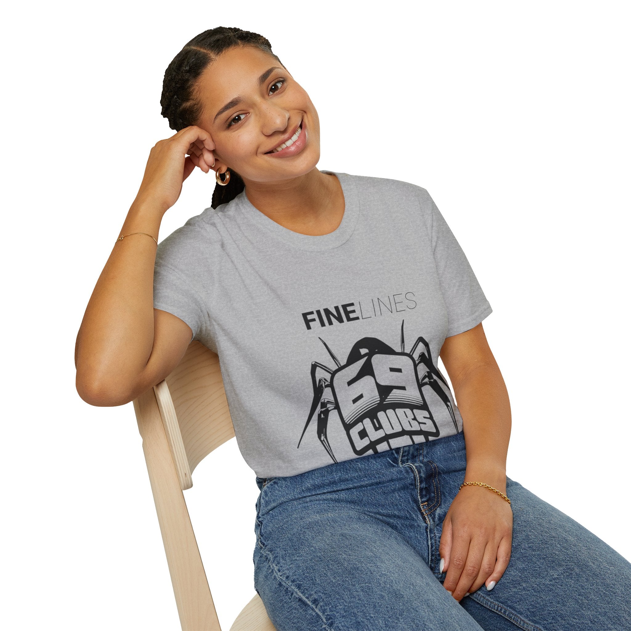 Unisex Softstyle T-Shirt with Spider Design | Casual Wear, Graphic Tee, Gift for Halloween, Unisex Apparel, Comfortable Fashion
