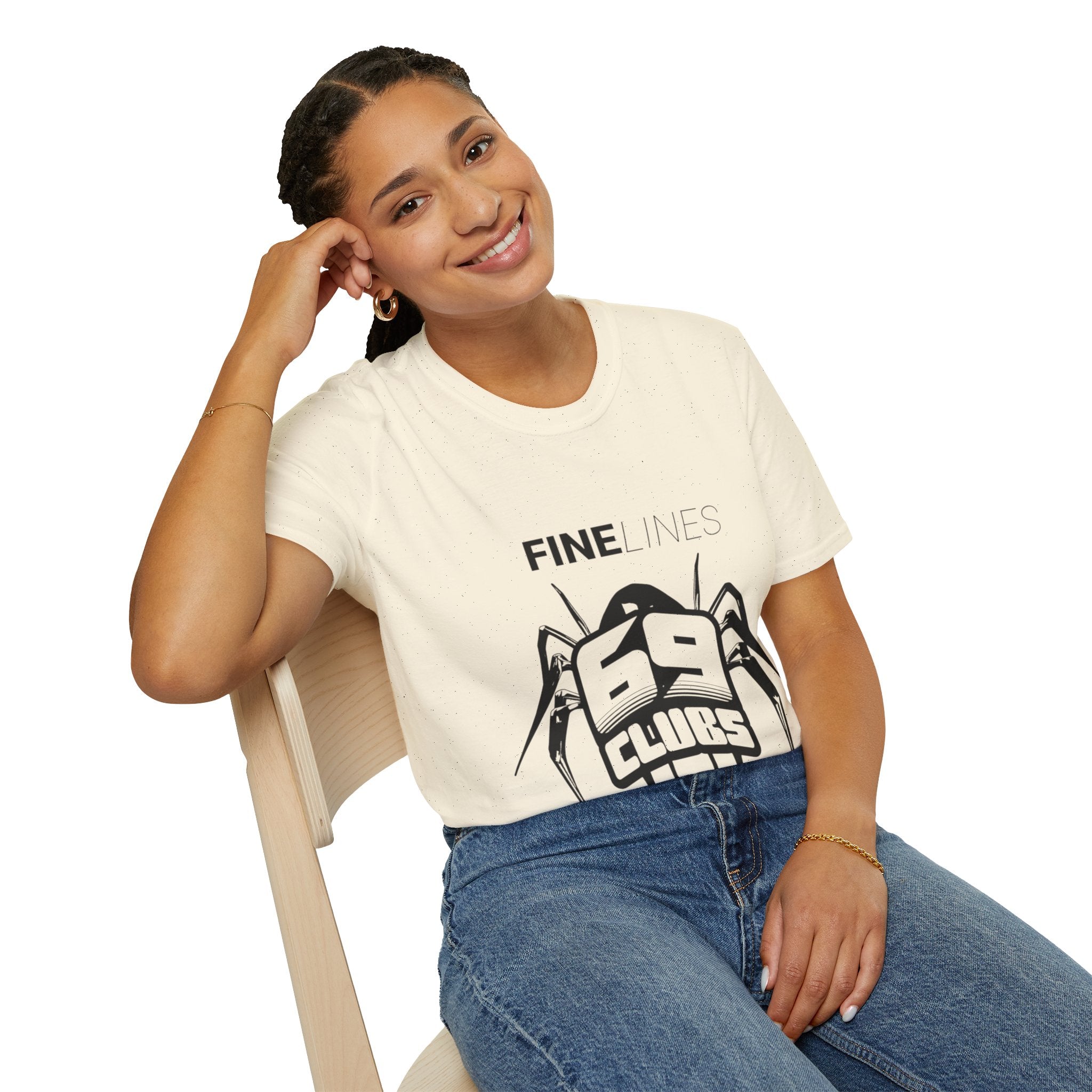 Unisex Softstyle T-Shirt with Spider Design | Casual Wear, Graphic Tee, Gift for Halloween, Unisex Apparel, Comfortable Fashion