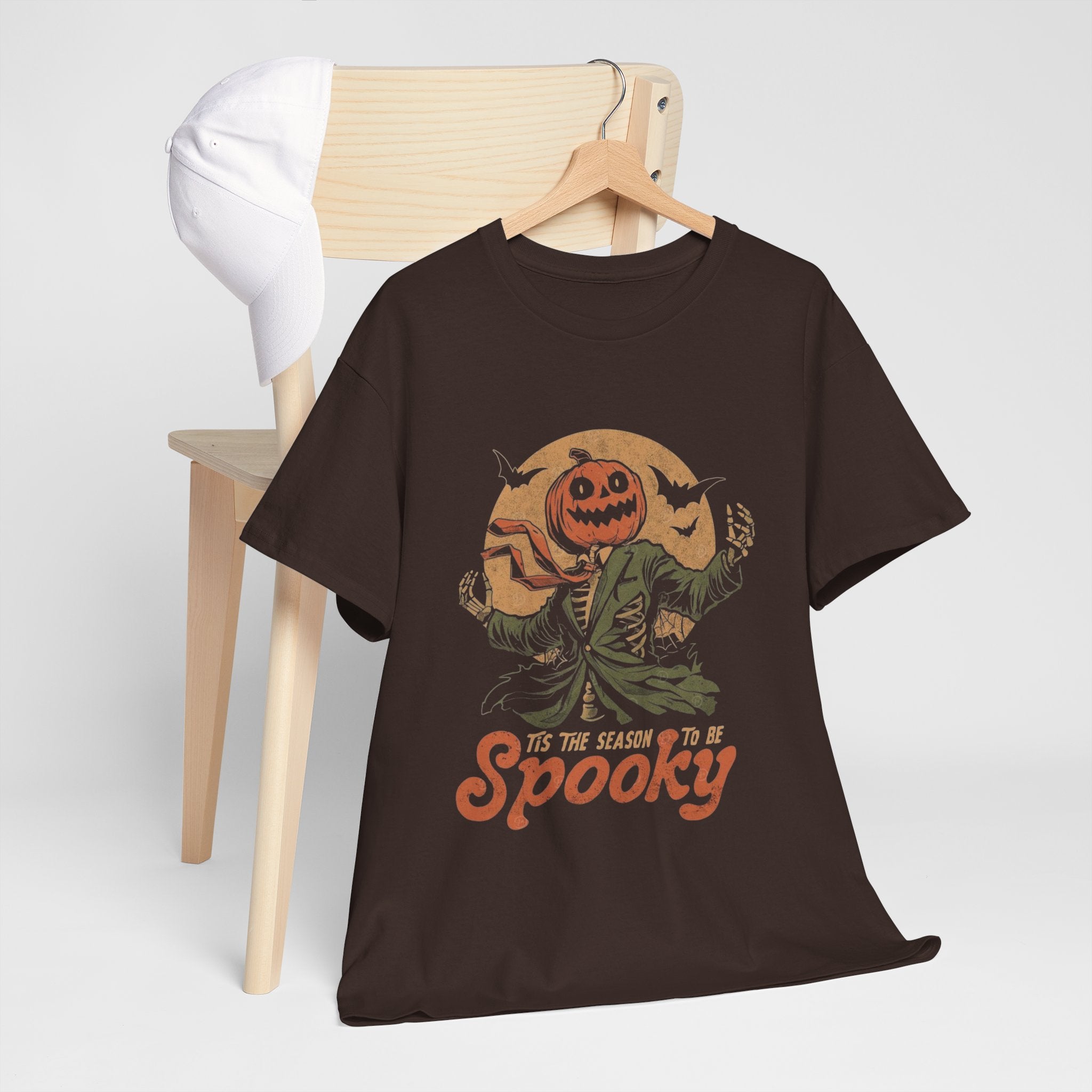 Spooky Halloween Unisex Tee, Fall Shirt, Pumpkin Graphic Tee, Halloween Costume, Seasonal Clothing