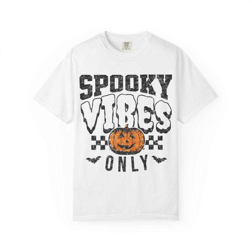 Spooky Vibes Only T-Shirt | Halloween Tee, Unisex Shirt, Fall Fashion, October Celebration, Cozy Tees, Witchy Apparel