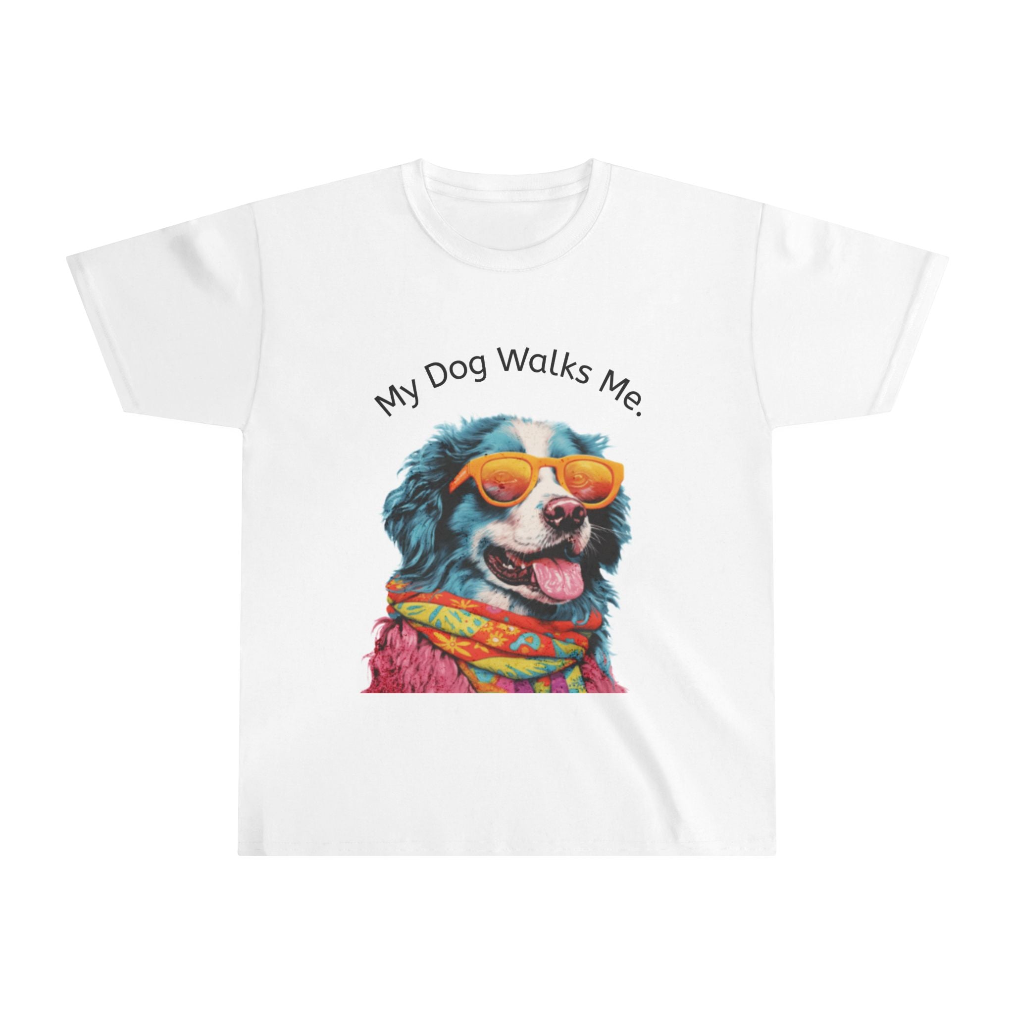 Playful Dog Lover Tee, Youth T-Shirt, Fun Pet Shirt, Animal Lover Gift, Summer Garment, Cute Graphic Tee
