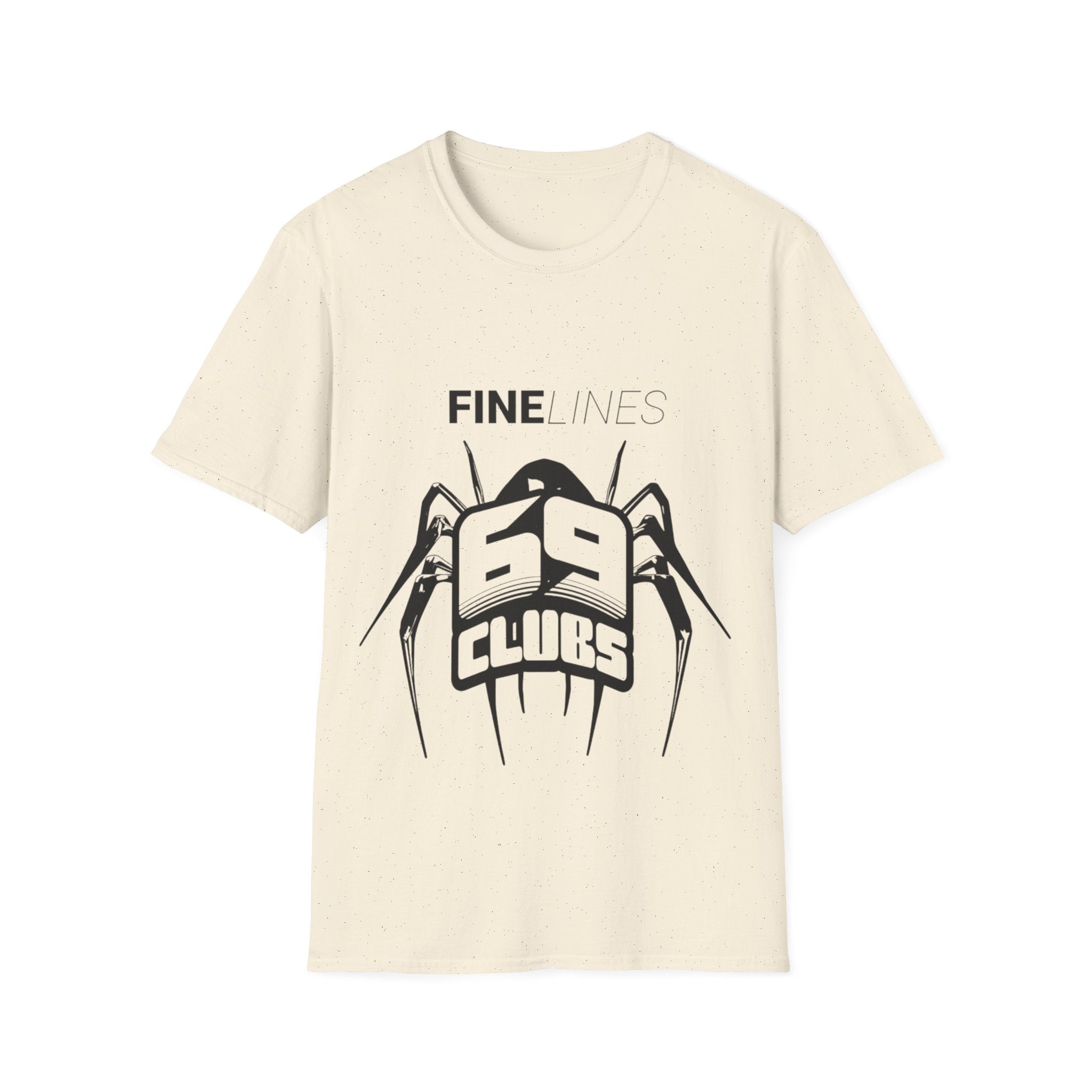 Unisex Softstyle T-Shirt with Spider Design | Casual Wear, Graphic Tee, Gift for Halloween, Unisex Apparel, Comfortable Fashion
