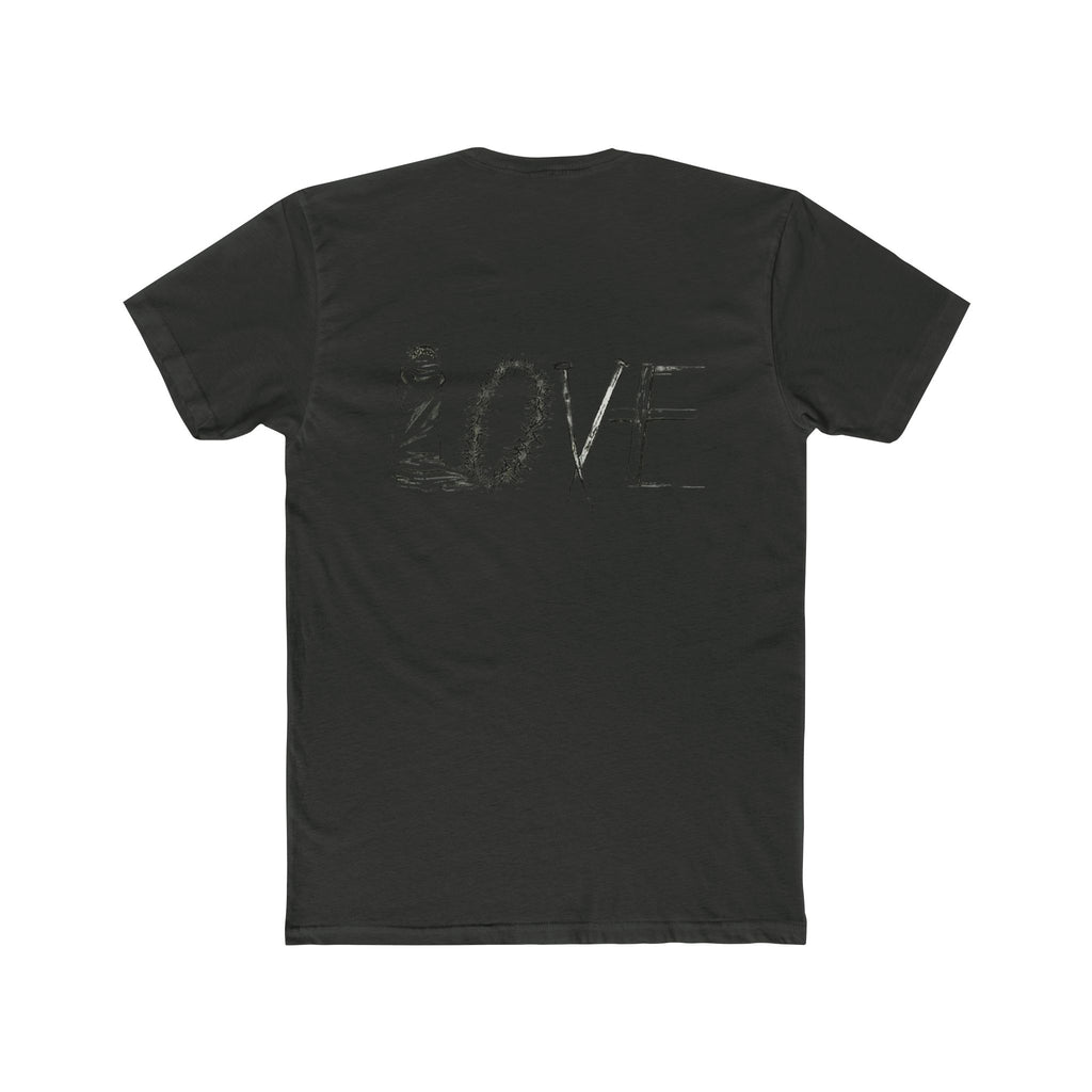 Love Graphic Unisex Cotton Crew Tee, Casual Wear, Gift for Him or Her, Valentine’s Day, Everyday Comfort, Positive Vibes, Trendy Style