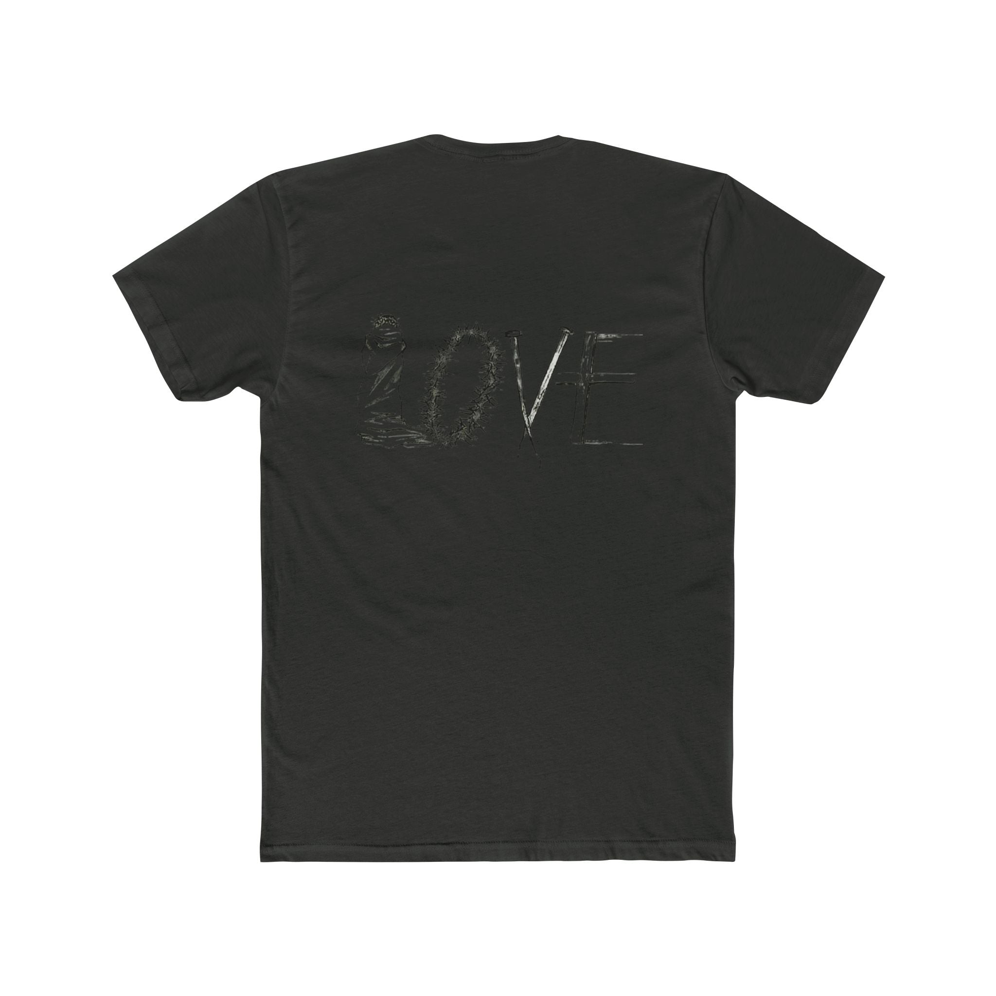 Love Graphic Unisex Cotton Crew Tee, Casual Wear, Gift for Him or Her, Valentine’s Day, Everyday Comfort, Positive Vibes, Trendy Style