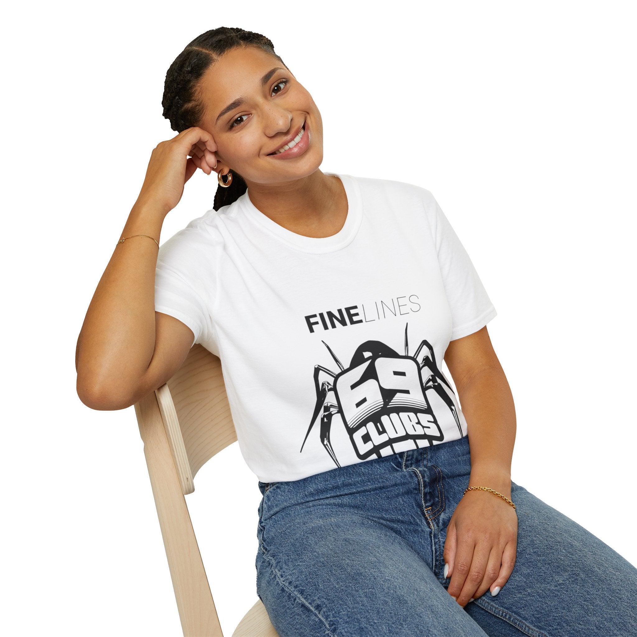 Unisex Softstyle T-Shirt with Spider Design | Casual Wear, Graphic Tee, Gift for Halloween, Unisex Apparel, Comfortable Fashion
