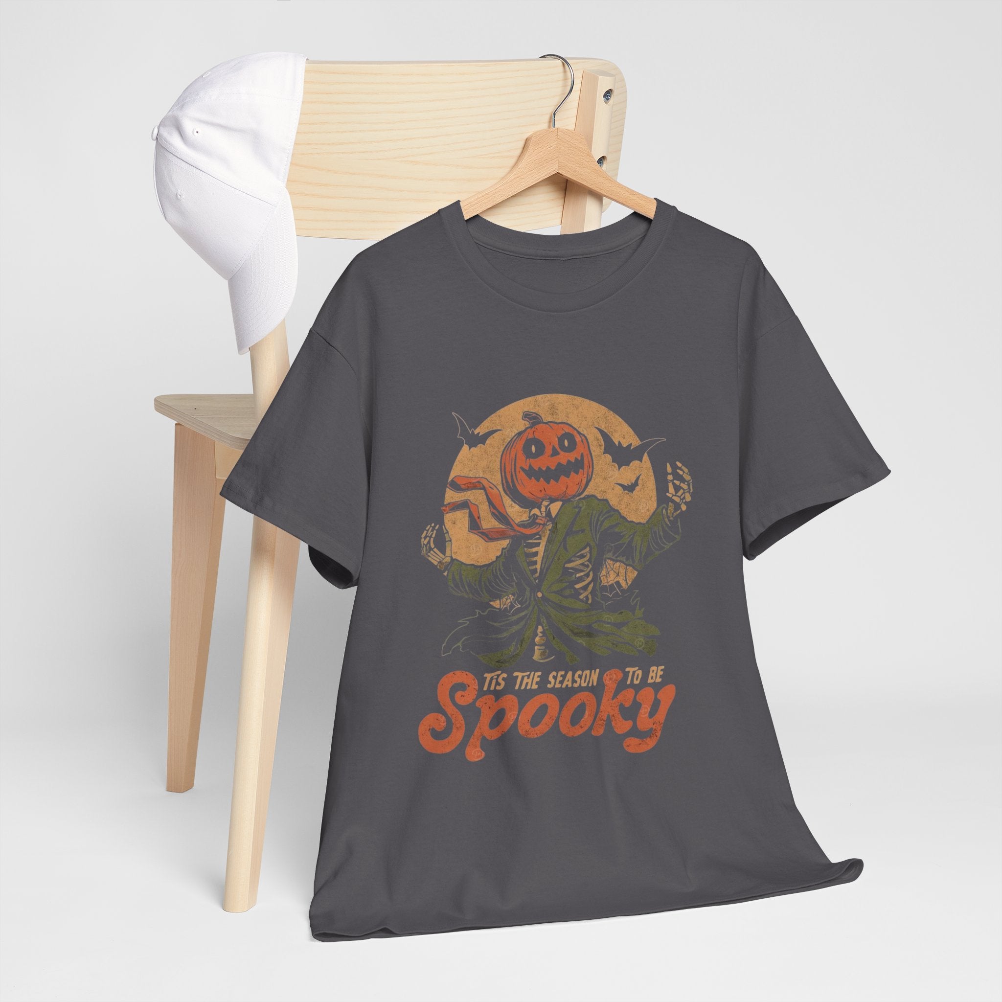 Spooky Halloween Unisex Tee, Fall Shirt, Pumpkin Graphic Tee, Halloween Costume, Seasonal Clothing