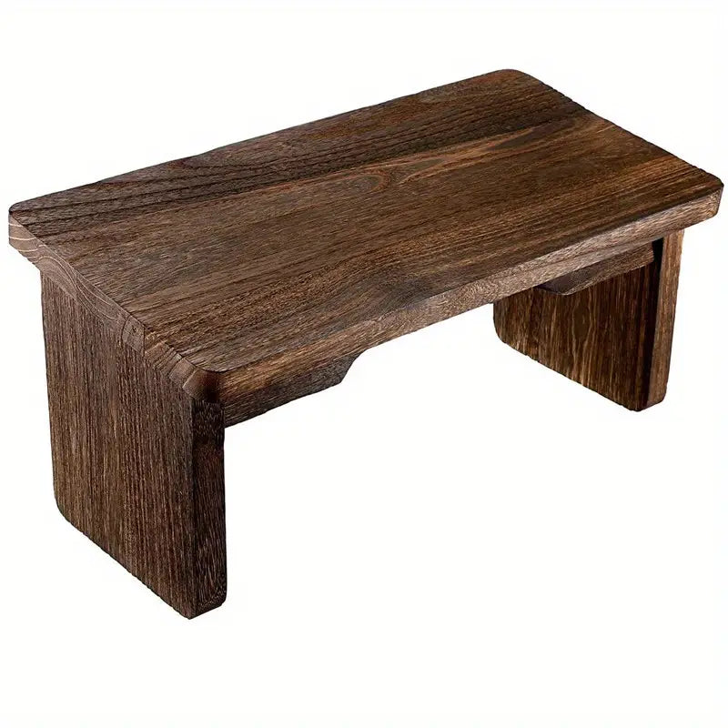 A folding yoga meditation bench supports deep inner peace-0