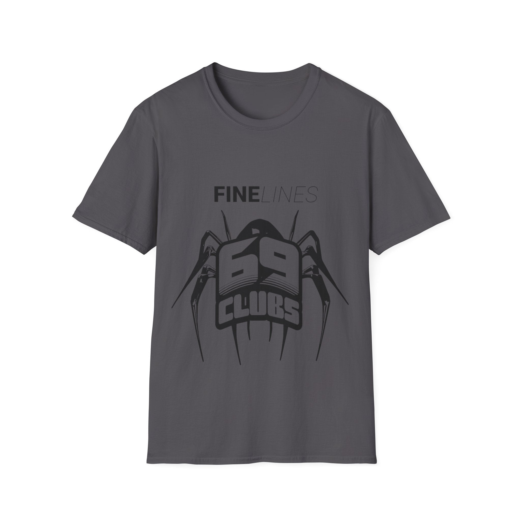 Unisex Softstyle T-Shirt with Spider Design | Casual Wear, Graphic Tee, Gift for Halloween, Unisex Apparel, Comfortable Fashion