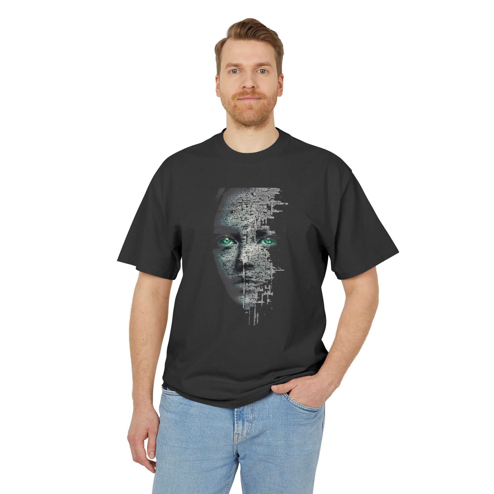 Mystical Eye Unisex Faded Tee, Graphic Tee, Casual Wear, Art Shirt, Unique Gift, Unisex Clothing, Trendy Fashion