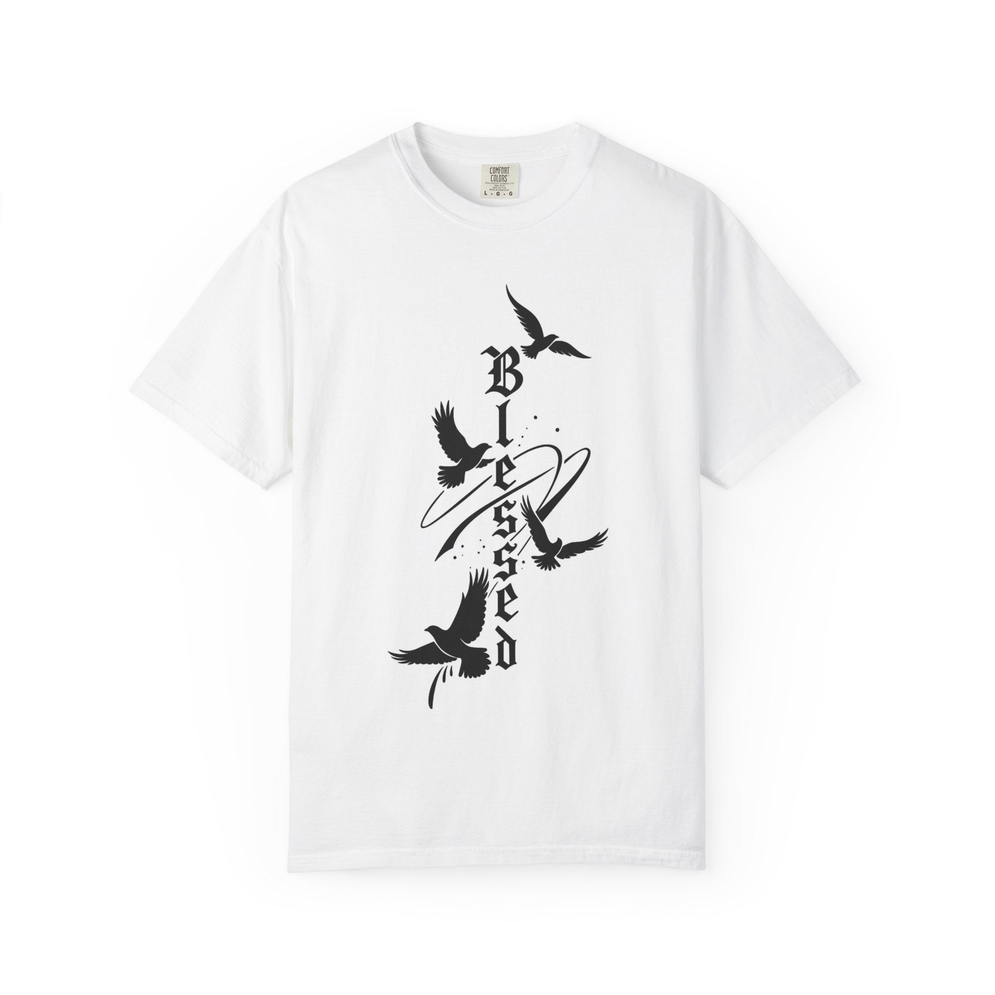 Blessed Unisex Garment-Dyed T-Shirt | Bird Graphic Tee | Casual Wear, Everyday Style, Gift for Friends, Inspirational Fashion, [...]