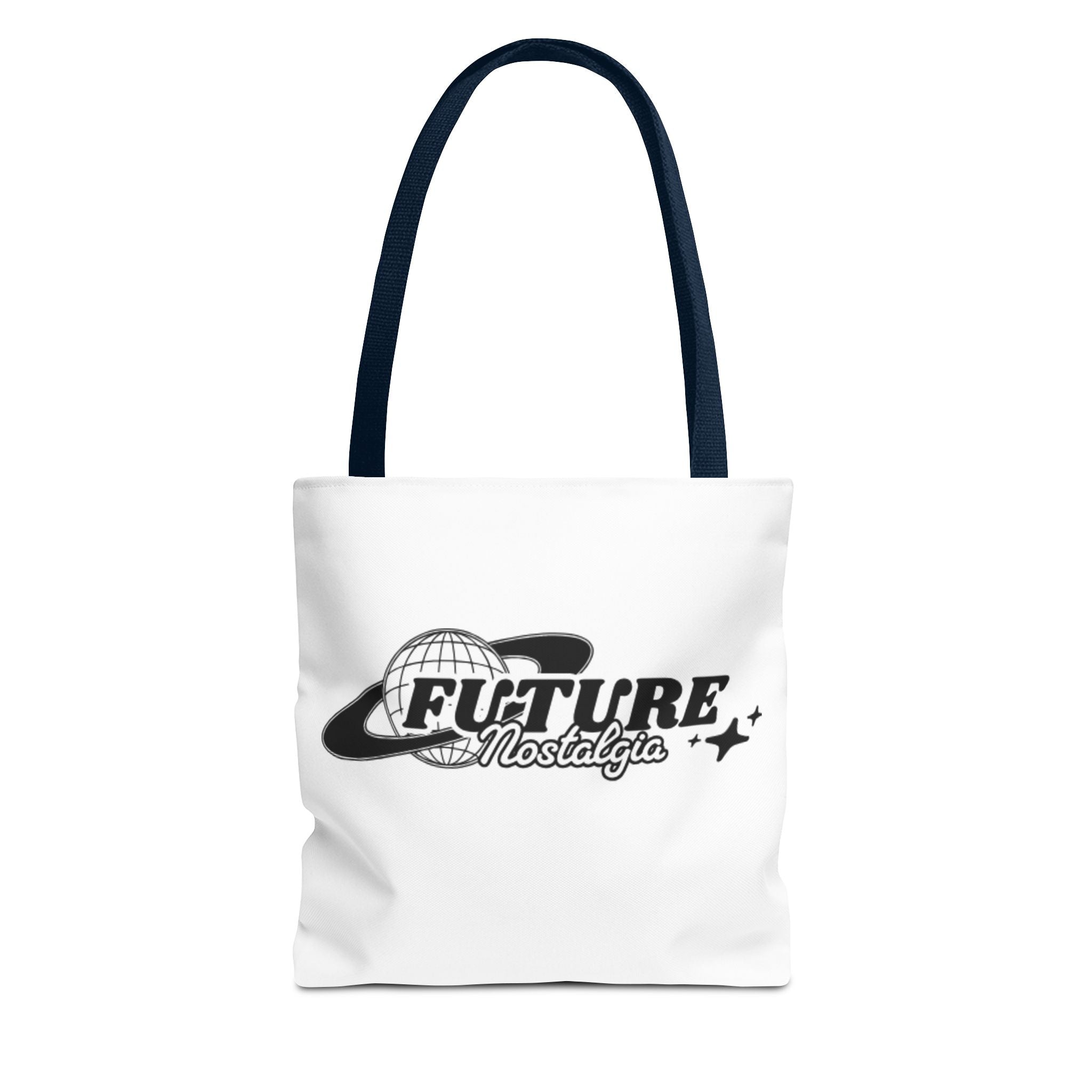 Futuristic Nostalgia Tote Bag, Trendy Reusable Shoulder Bag, Eco-Friendly Everyday Tote, Gift Idea for Travelers, Unique Fashion Accessory