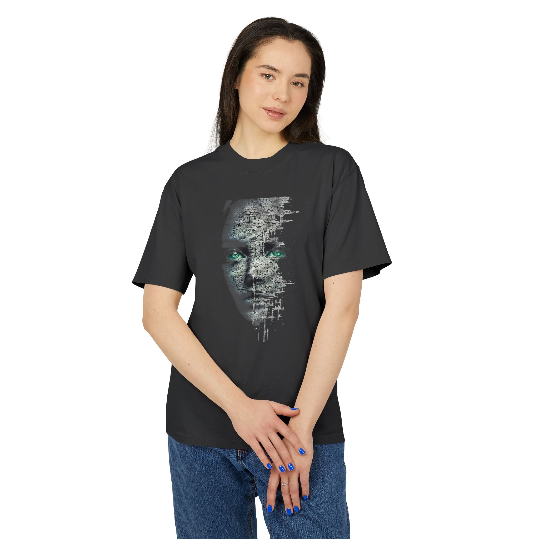 Mystical Eye Unisex Faded Tee, Graphic Tee, Casual Wear, Art Shirt, Unique Gift, Unisex Clothing, Trendy Fashion