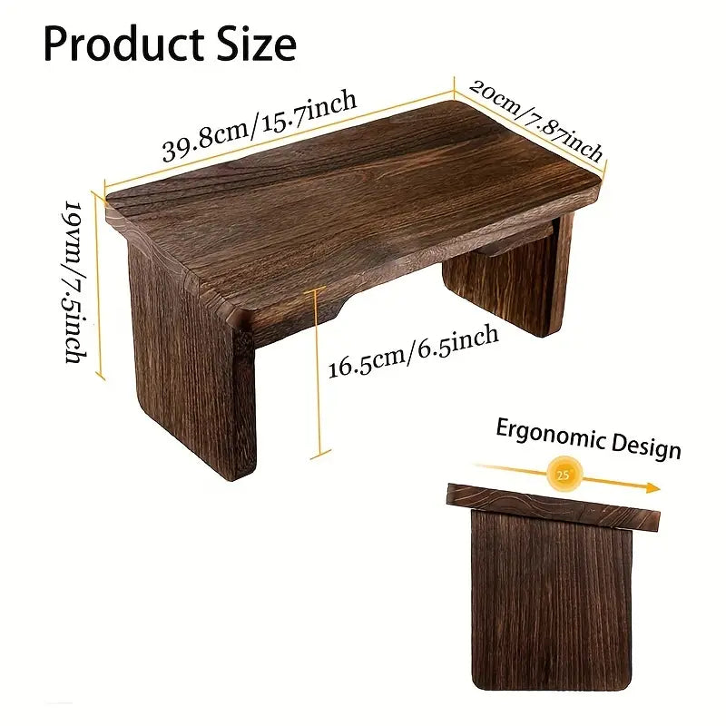 A folding yoga meditation bench supports deep inner peace-3